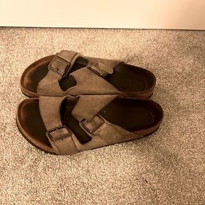 Birkenstock suede soft footbed